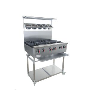 6 Burner Indian Cooker - CE Approved