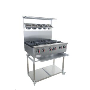6 Burner Indian Cooker