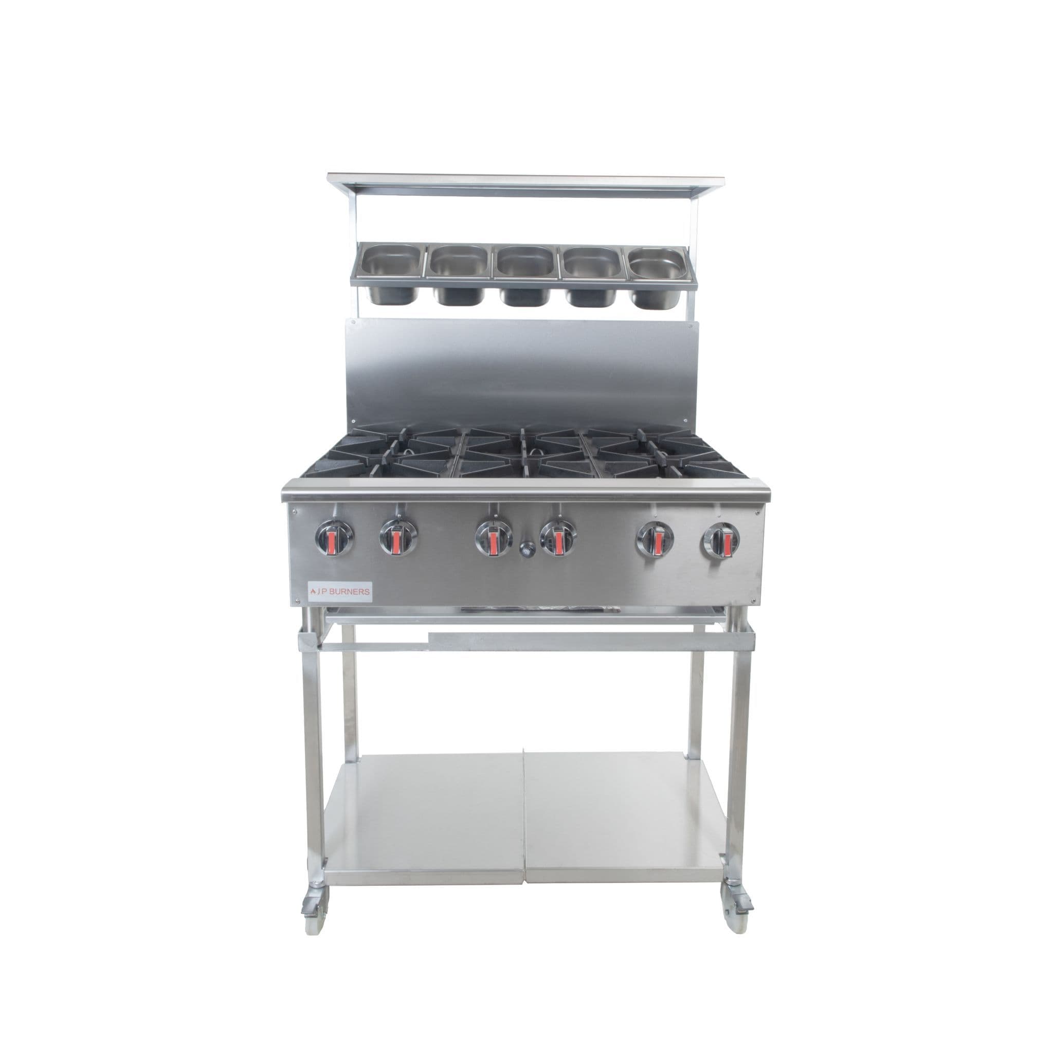 6 Burner Indian Cooker - CE Approved - Image 2