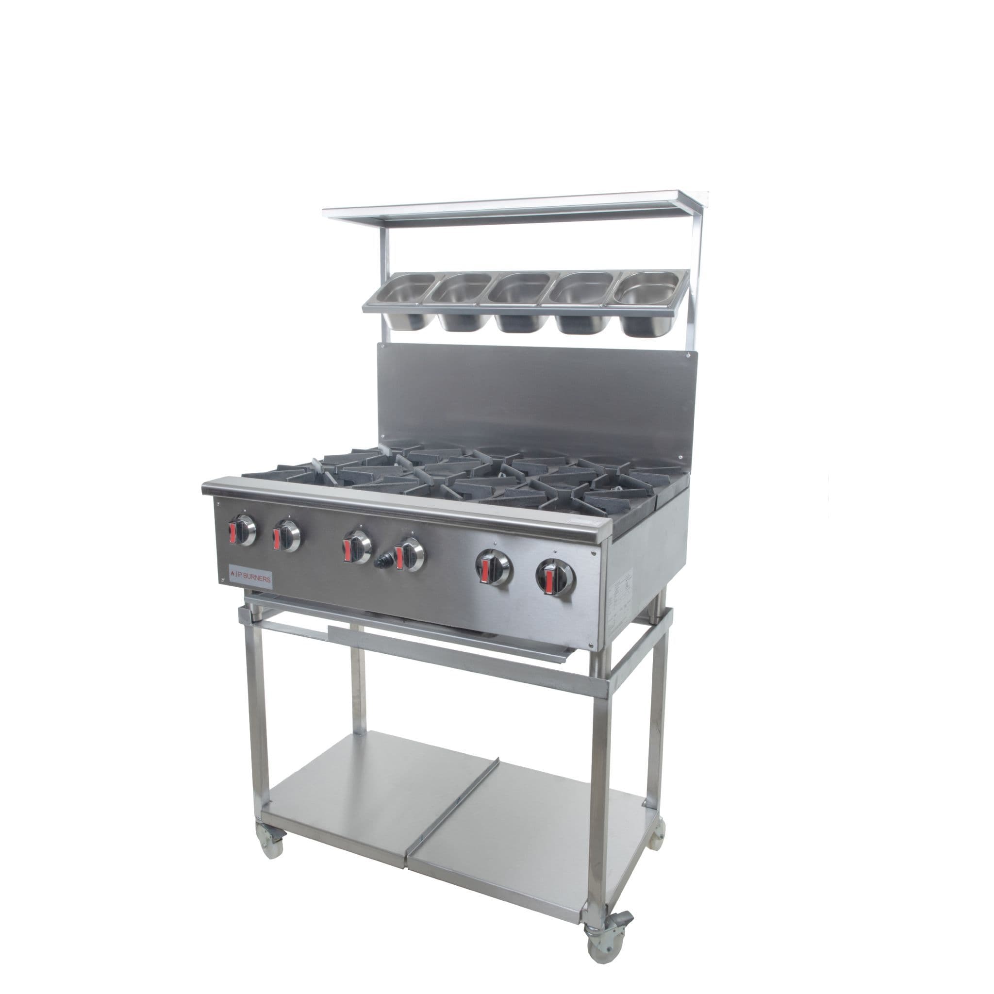 6 Burner Indian Cooker - CE Approved - Image 3