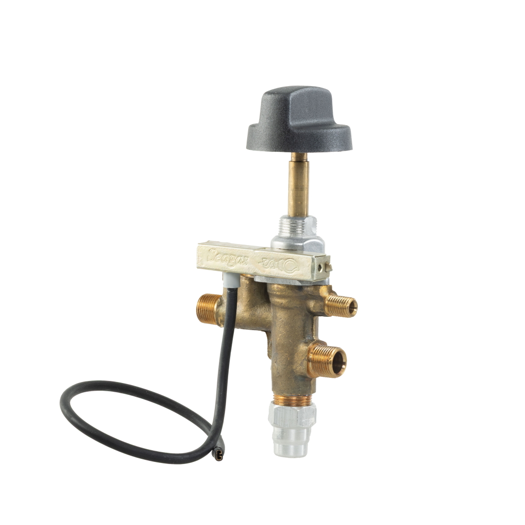 Seagas A4 Gas Control Valve Tap With Flame Supervision & Piezo - Image 4