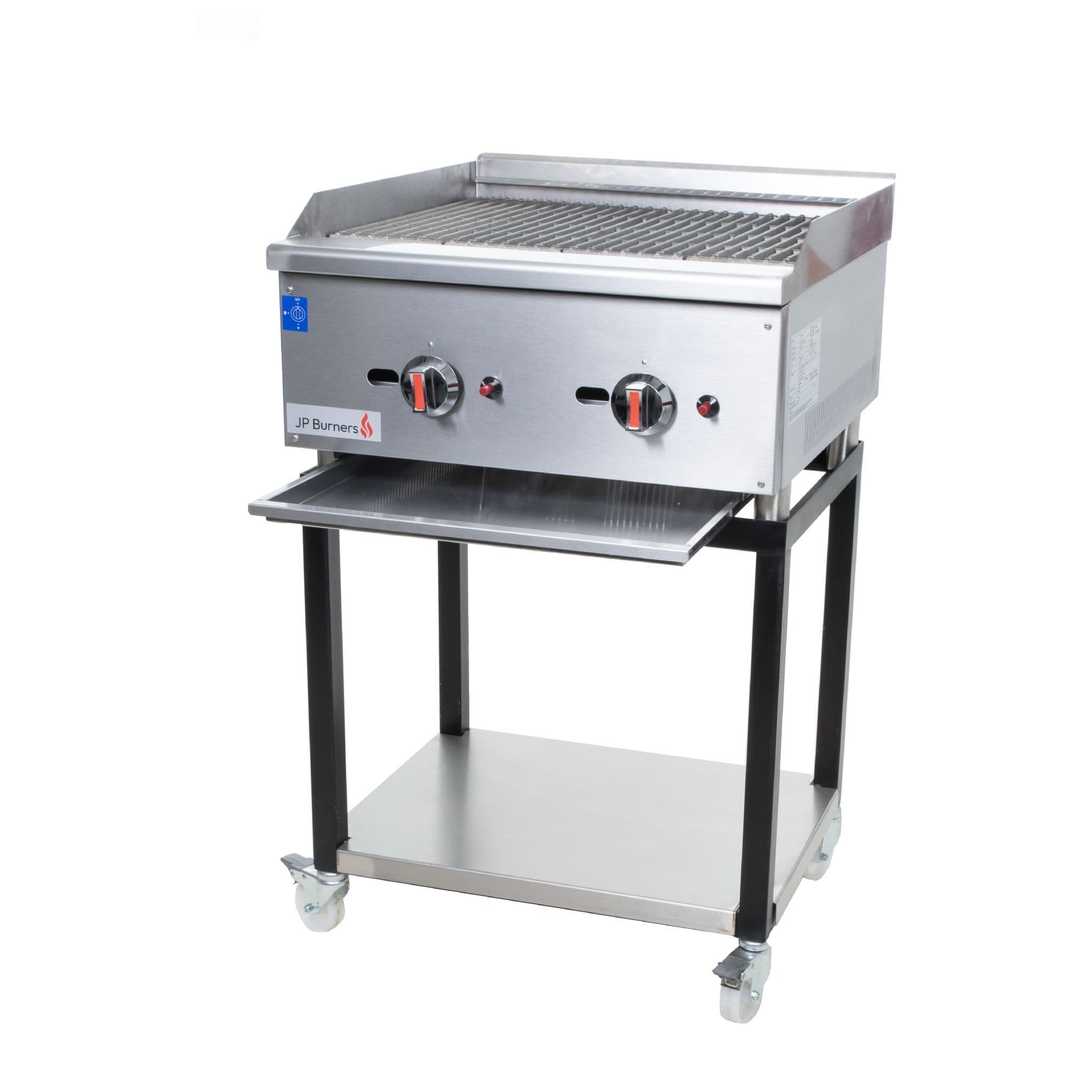 Chargrill 2 Burners 15kw Natural Gas With Stand - Image 2