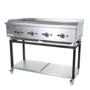 Chargrill 4 Burners 30kw Natural Gas With Stand