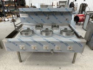 3 X 2 Chinese Wok Cooker