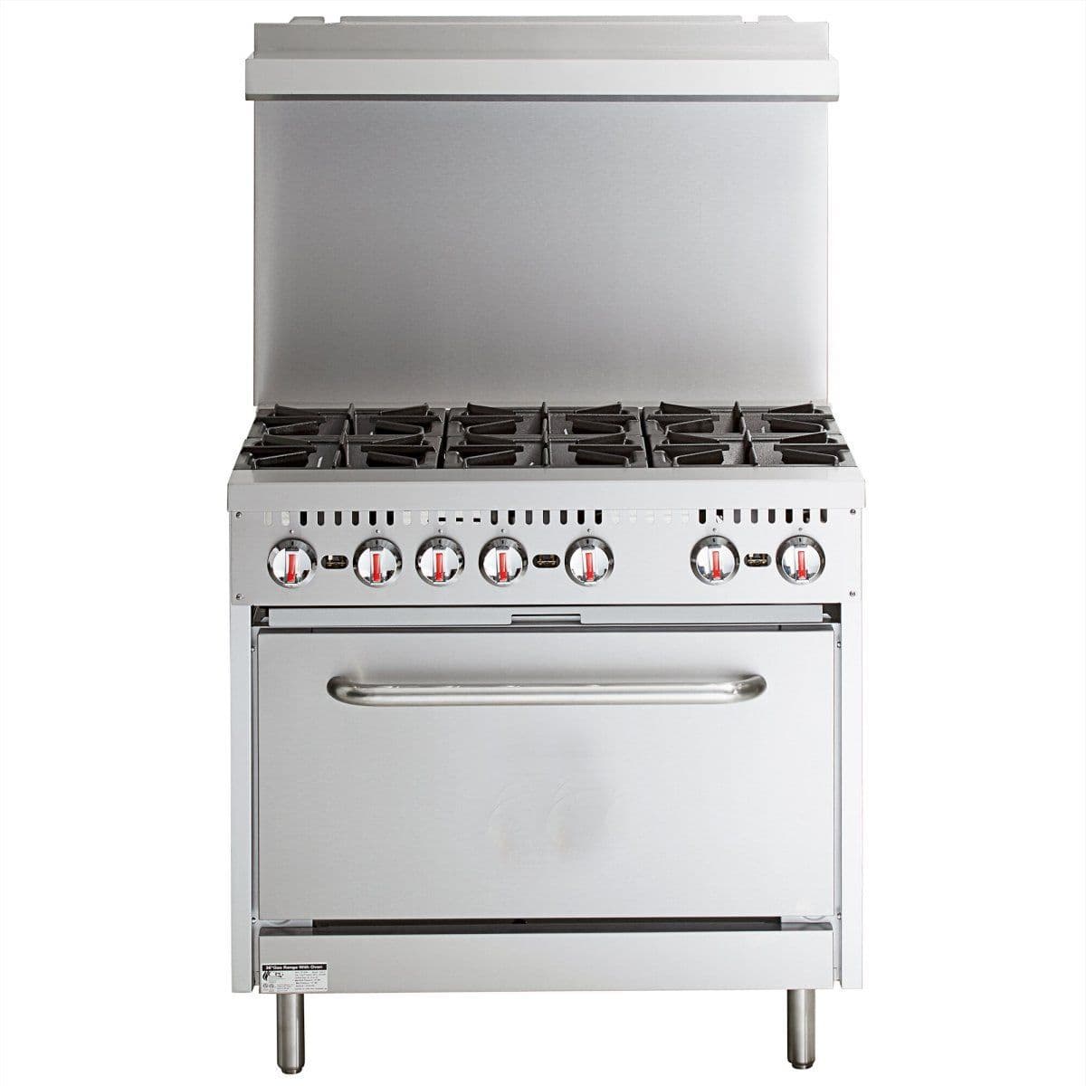 6 Burner Cooker With Oven