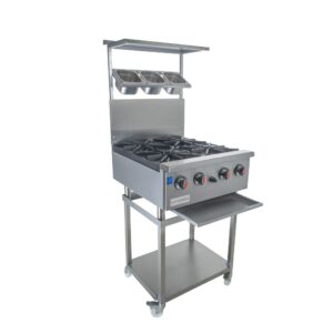 4 Burner Indian Cooker - CE Approved