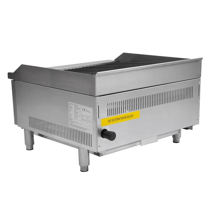 2 Burner Gas Radiant Charbroiler/Chargrill - 60cm / 24" - Image 2