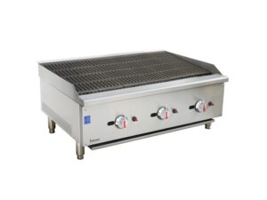 3 Burner Gas Radiant Charbroiler/Chargrill - 90cm / 36"