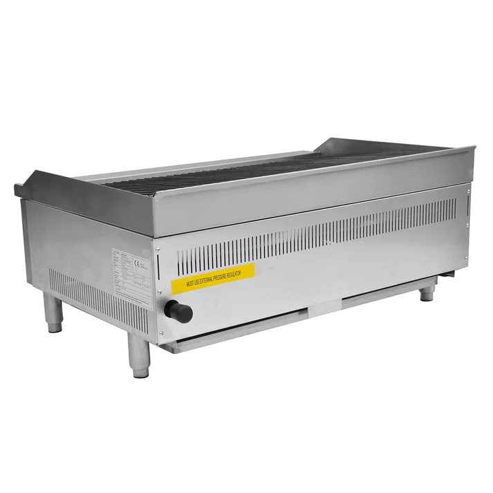 3 Burner Gas Radiant Charbroiler/Chargrill - 90cm / 36" - Image 2