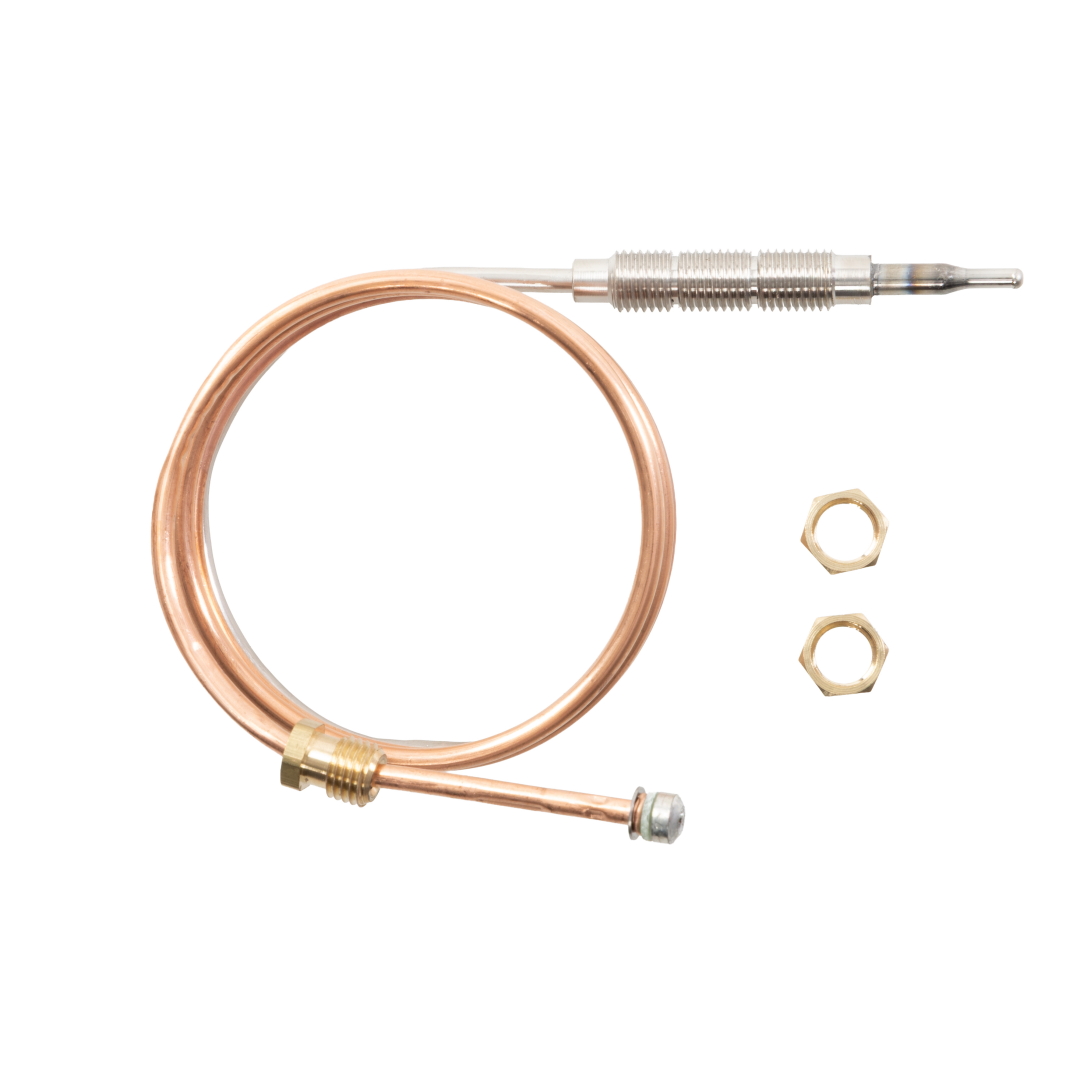 Thermocouple 600mm M8 Threaded Complete With 2 Locknuts