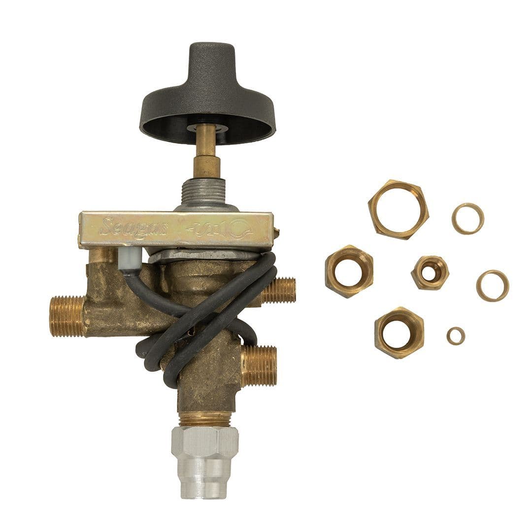 Seagas A1 Gas Control Valve Tap With Flame Supervision & Piezo - Image 2
