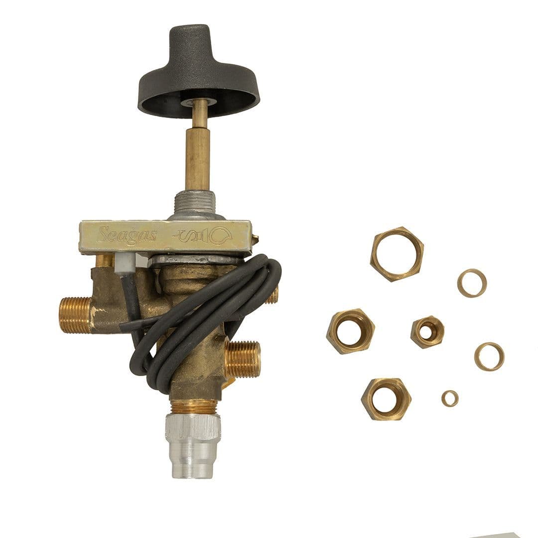 Seagas A26 Gas Control Valve Tap With Flame Supervision & Piezo - Image 2
