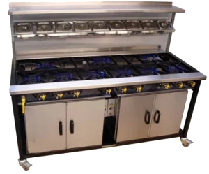 Multi Burner Commercial Gas Cooker With Oven UKCA/CE Approved